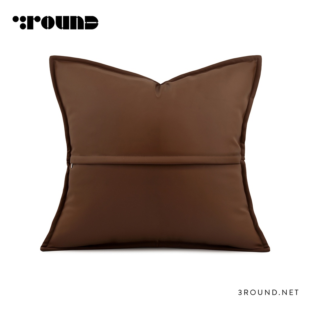 Leather Square Cushion