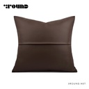 Leather Square Cushion