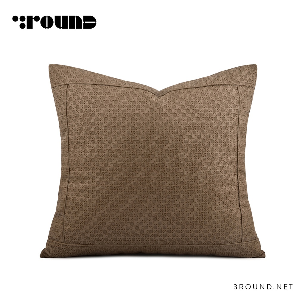 Leather Square Cushion