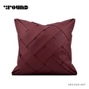 Leather Square Cushion