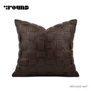 Leather Square Cushion