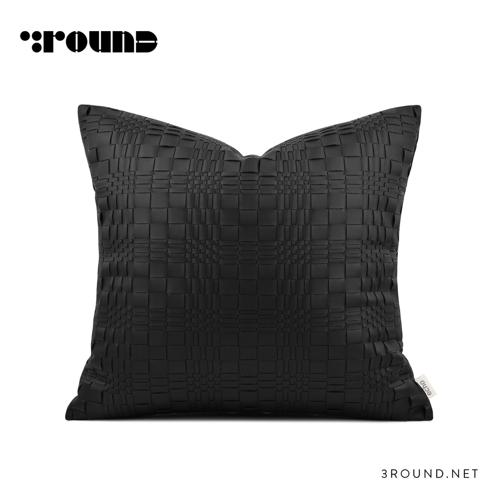 Leather Square Cushion