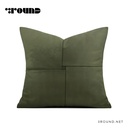 Leather Square Cushion