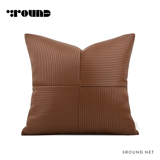 Leather Square Cushion